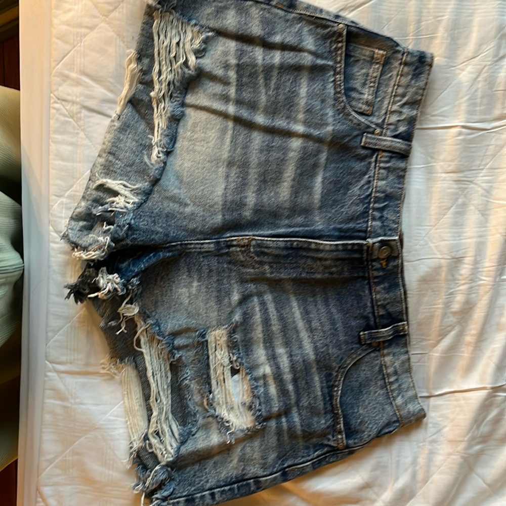 Nobo high rise denim shorts